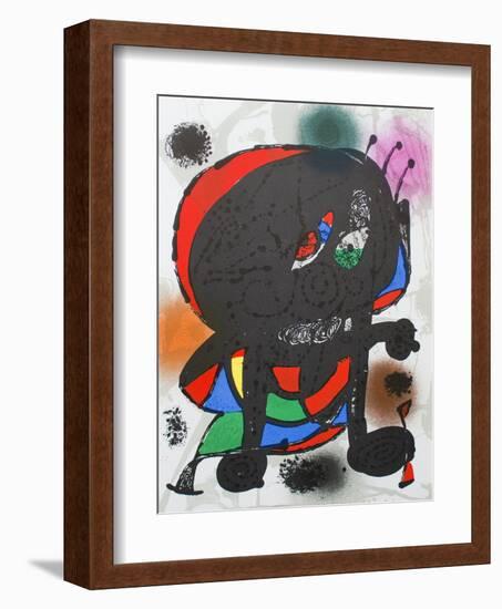 Litografia original III-Joan Miro-Framed Collectable Print