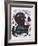 Litografia original V-Joan Miro-Framed Collectable Print