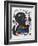 Litografia original V-Joan Miro-Framed Collectable Print