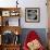 Littered Desk in Study Belonging to Albert Einstein-Ralph Morse-Framed Photographic Print displayed on a wall