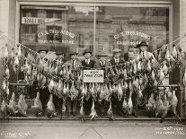 Result of a Duck Shoot Near Houston, Texas, USA, 1921-Litterst Commercial Photo Company-Laminated Photographic Print
