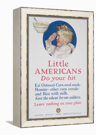 Little Americans Do Your Bit Poster-null-Framed Premier Image Canvas