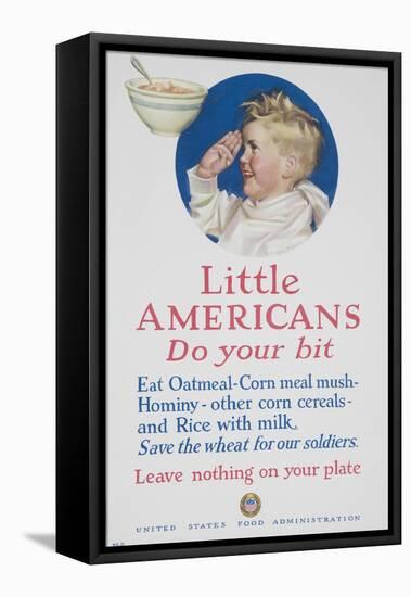 Little Americans Do Your Bit Poster-null-Framed Premier Image Canvas