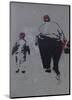 Little and Large-Banksy-Mounted Giclee Print