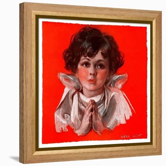 "Little Angel,"December 19, 1925-Neil Hott-Framed Premier Image Canvas