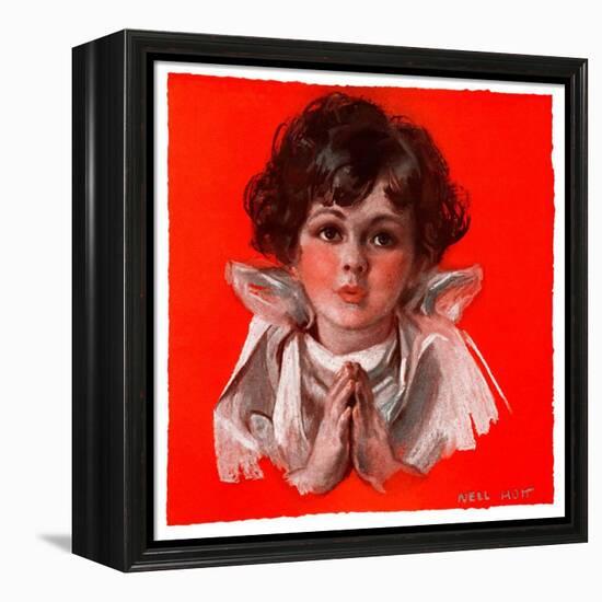 "Little Angel,"December 19, 1925-Neil Hott-Framed Premier Image Canvas