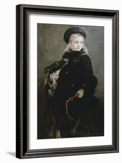 Little Animal Trainer-Georges Clairin-Framed Giclee Print