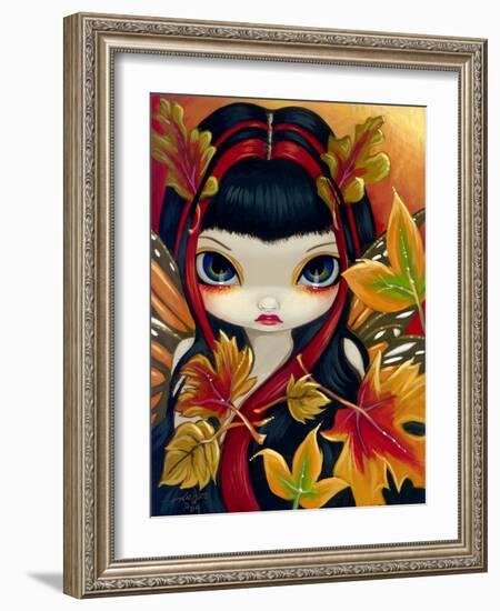 Little Autumn Leaves-Jasmine Becket-Griffith-Framed Art Print