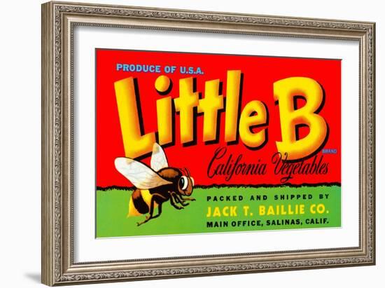 Little B Brand California Vegetables-null-Framed Giclee Print