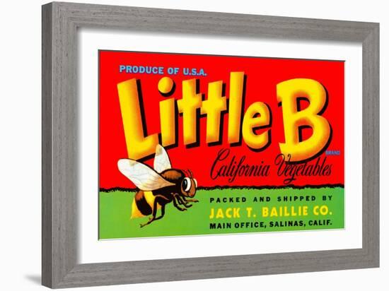 Little B Brand California Vegetables-null-Framed Giclee Print