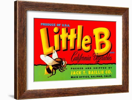 Little B Brand California Vegetables-null-Framed Giclee Print