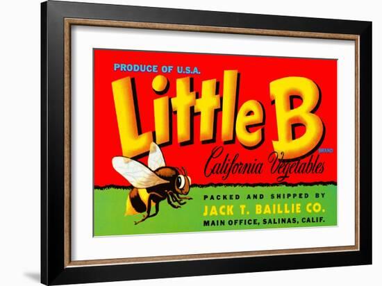 Little B Brand California Vegetables-null-Framed Giclee Print