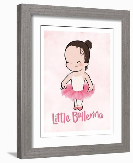 Little Ballerina 1-Enrique Rodriguez Jr.-Framed Art Print