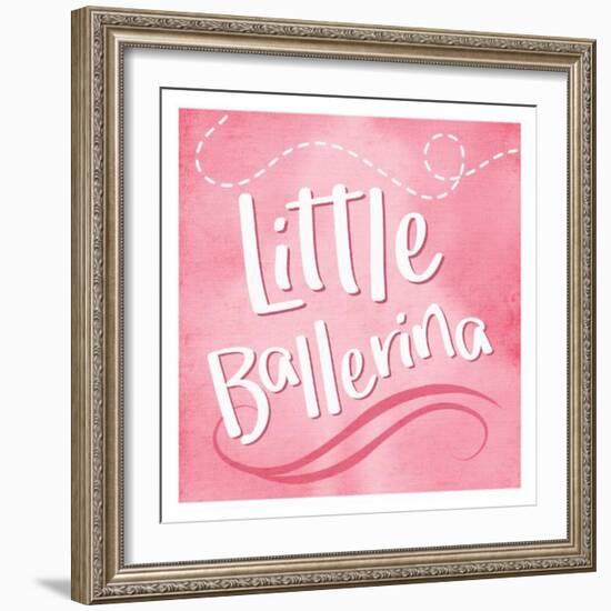 Little Ballerina 2-Enrique Rodriguez Jr.-Framed Art Print