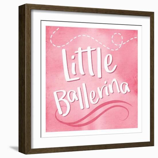 Little Ballerina 2-Enrique Rodriguez Jr.-Framed Art Print