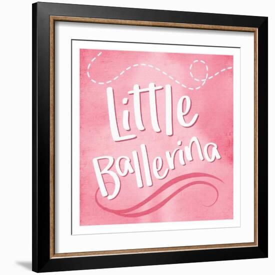 Little Ballerina 2-Enrique Rodriguez Jr.-Framed Art Print