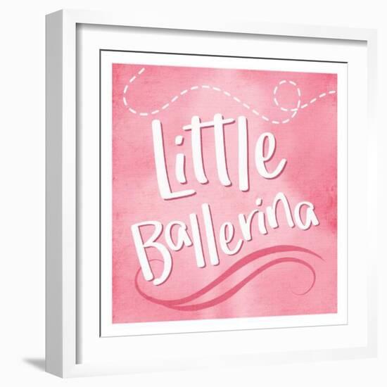 Little Ballerina 2-Enrique Rodriguez Jr.-Framed Art Print