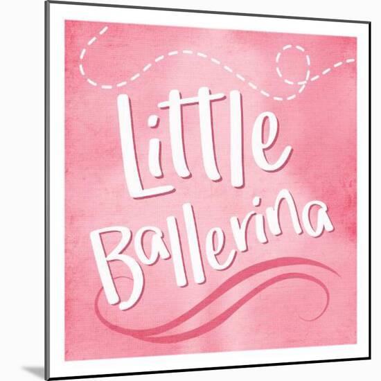 Little Ballerina 2-Enrique Rodriguez Jr.-Mounted Art Print