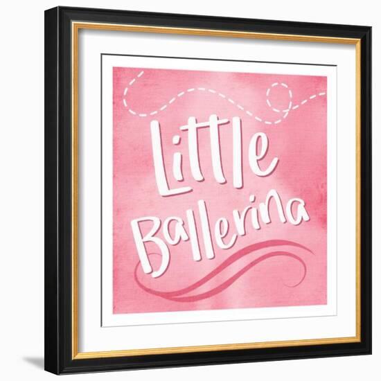 Little Ballerina 2-Enrique Rodriguez Jr.-Framed Art Print