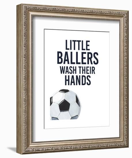 Little Ballers II-Studio W-Framed Art Print