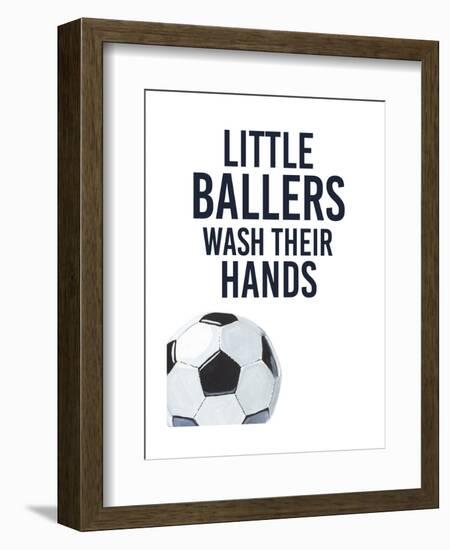 Little Ballers II-Studio W-Framed Art Print