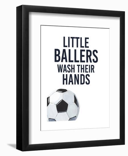 Little Ballers II-Studio W-Framed Art Print