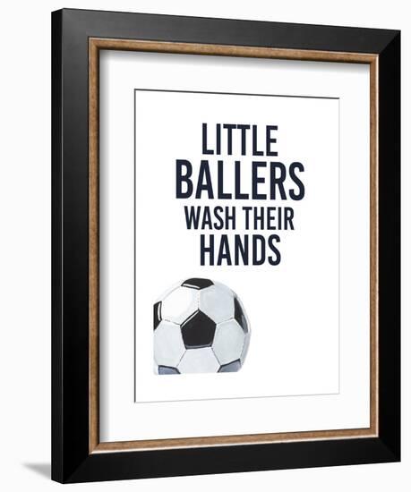 Little Ballers II-Studio W-Framed Art Print
