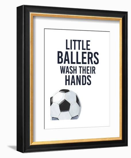 Little Ballers II-Studio W-Framed Art Print