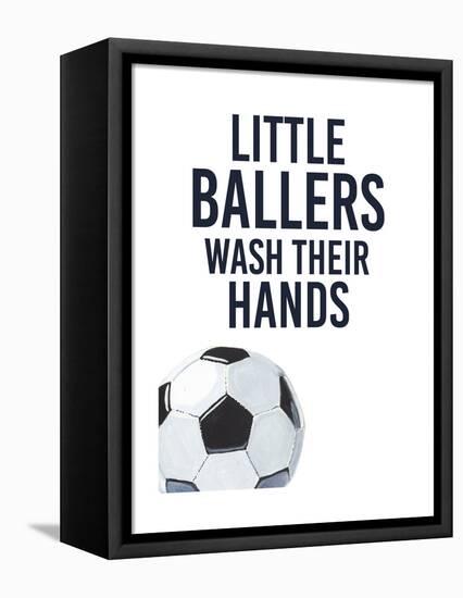 Little Ballers II-Studio W-Framed Stretched Canvas