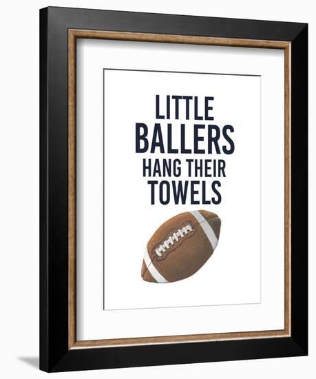 Little Ballers III-Studio W-Framed Art Print