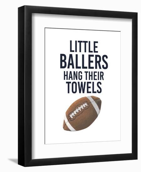 Little Ballers III-Studio W-Framed Art Print