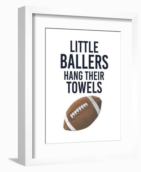 Little Ballers III-Studio W-Framed Art Print