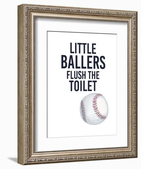 Little Ballers IV-Studio W-Framed Art Print