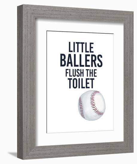 Little Ballers IV-Studio W-Framed Art Print