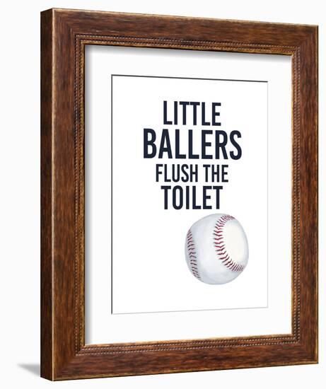 Little Ballers IV-Studio W-Framed Art Print