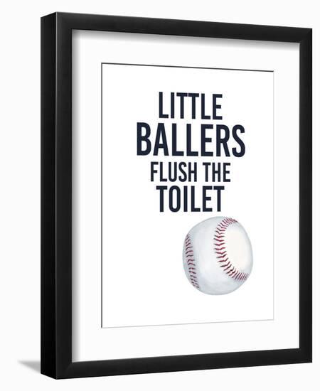 Little Ballers IV-Studio W-Framed Art Print
