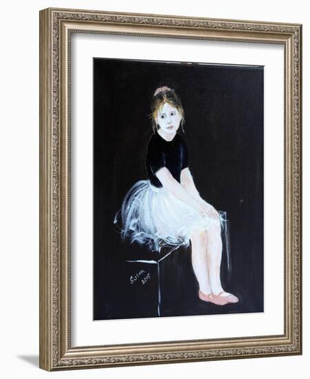 Little Ballet Dancer 2015-Susan Adams-Framed Giclee Print