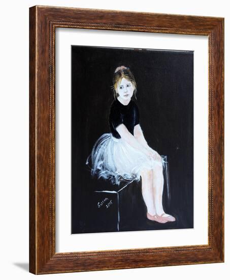 Little Ballet Dancer 2015-Susan Adams-Framed Giclee Print