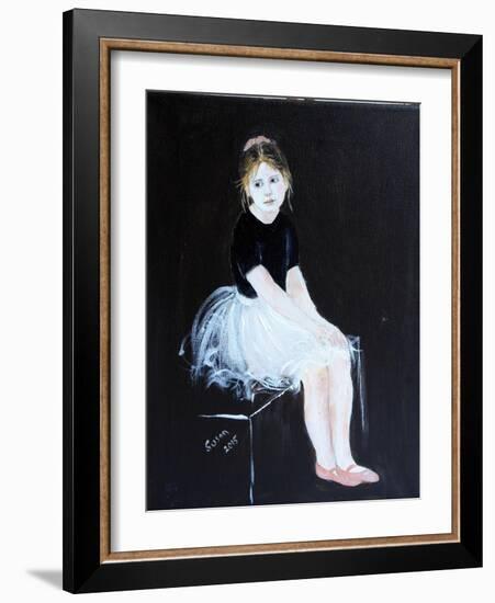 Little Ballet Dancer 2015-Susan Adams-Framed Giclee Print