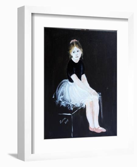 Little Ballet Dancer 2015-Susan Adams-Framed Giclee Print