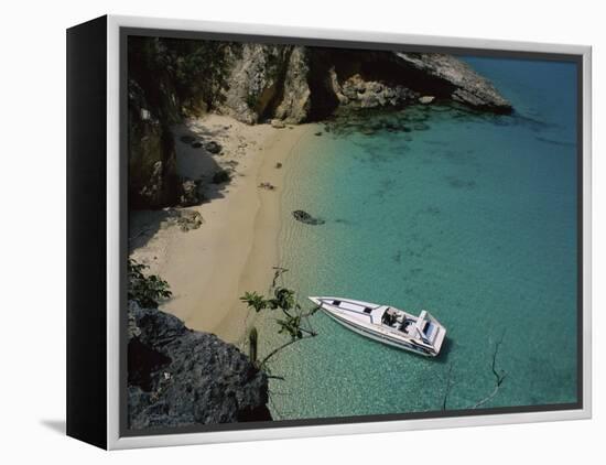 Little Bay, Anguilla-null-Framed Premier Image Canvas