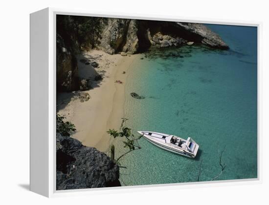 Little Bay, Anguilla-null-Framed Premier Image Canvas