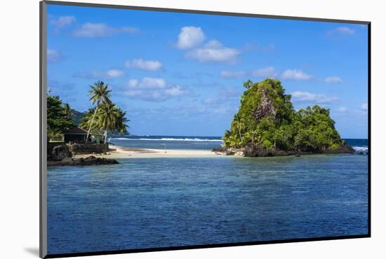 Little Beach on the East Coast of Tutuila Island, American Samoa, South Pacific-Michael Runkel-Mounted Photographic Print