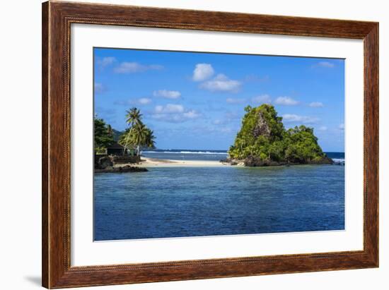 Little Beach on the East Coast of Tutuila Island, American Samoa, South Pacific-Michael Runkel-Framed Photographic Print