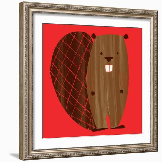 Little Beaver-null-Framed Giclee Print