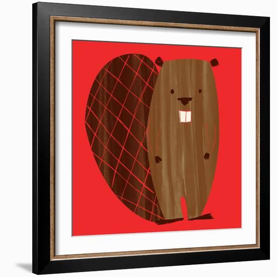 Little Beaver-null-Framed Giclee Print