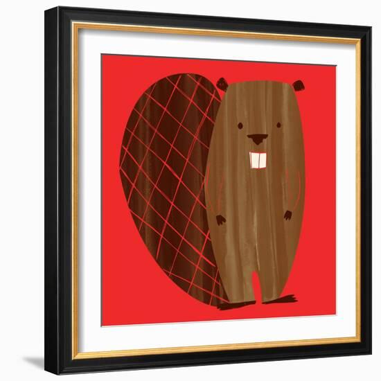 Little Beaver-null-Framed Giclee Print