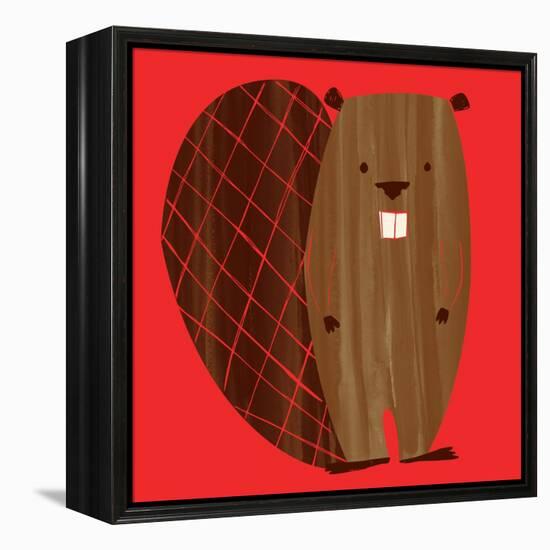 Little Beaver-null-Framed Premier Image Canvas