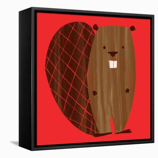 Little Beaver-null-Framed Premier Image Canvas