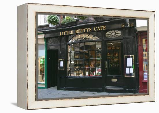 Little Bettys Cafe, York, North Yorkshire-Peter Thompson-Framed Premier Image Canvas